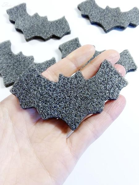 6 Schaumstoff Fledermäuse